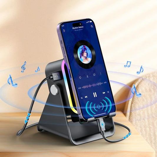 Bluetooth Zvučnik 5 u 1 Sa Držačem Za Telefon