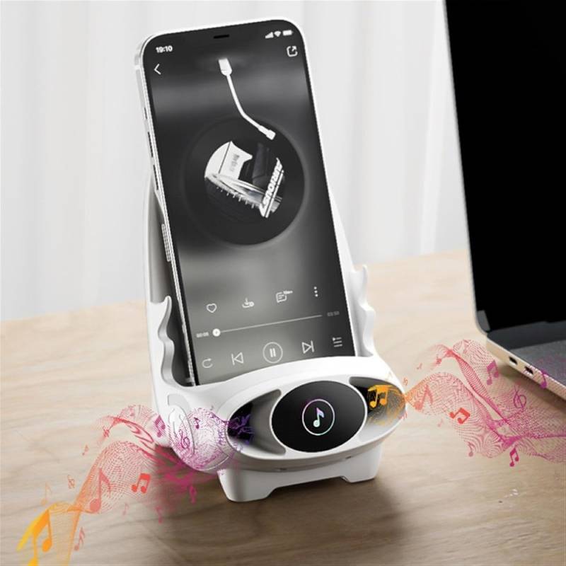 Mini Bežični Punjač Sa Držačem Za Telefon