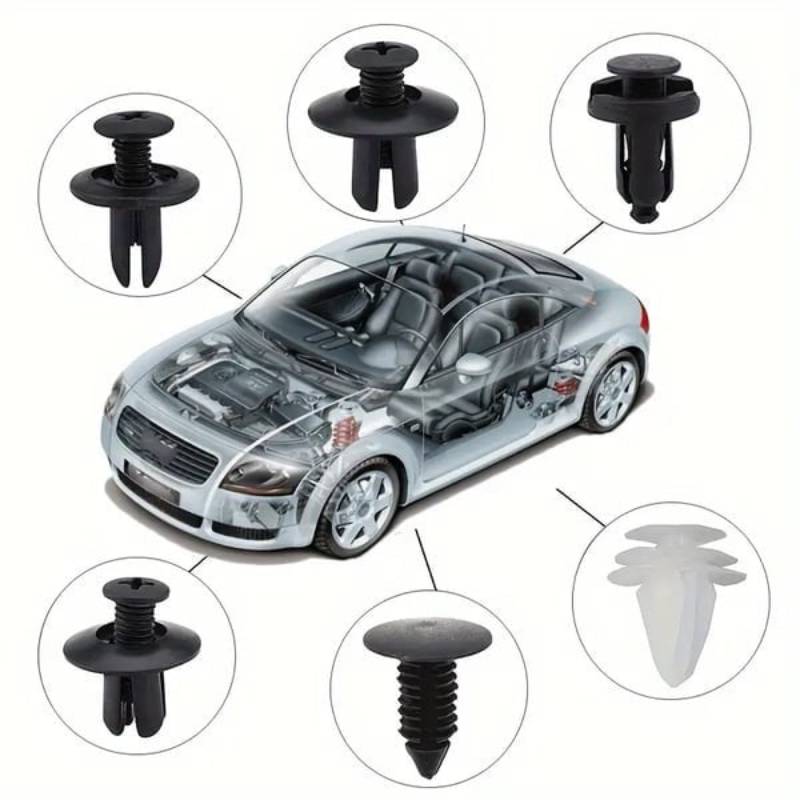 Set Pričvrsnih Elemenata Za Auto (100 Komada)