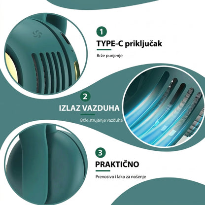 Prenosni Mini Ventilator