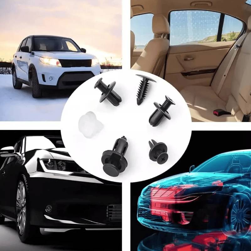 Set Pričvrsnih Elemenata Za Auto (100 Komada)