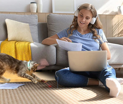 Zabavna Laserska Ogrlica za Mačke