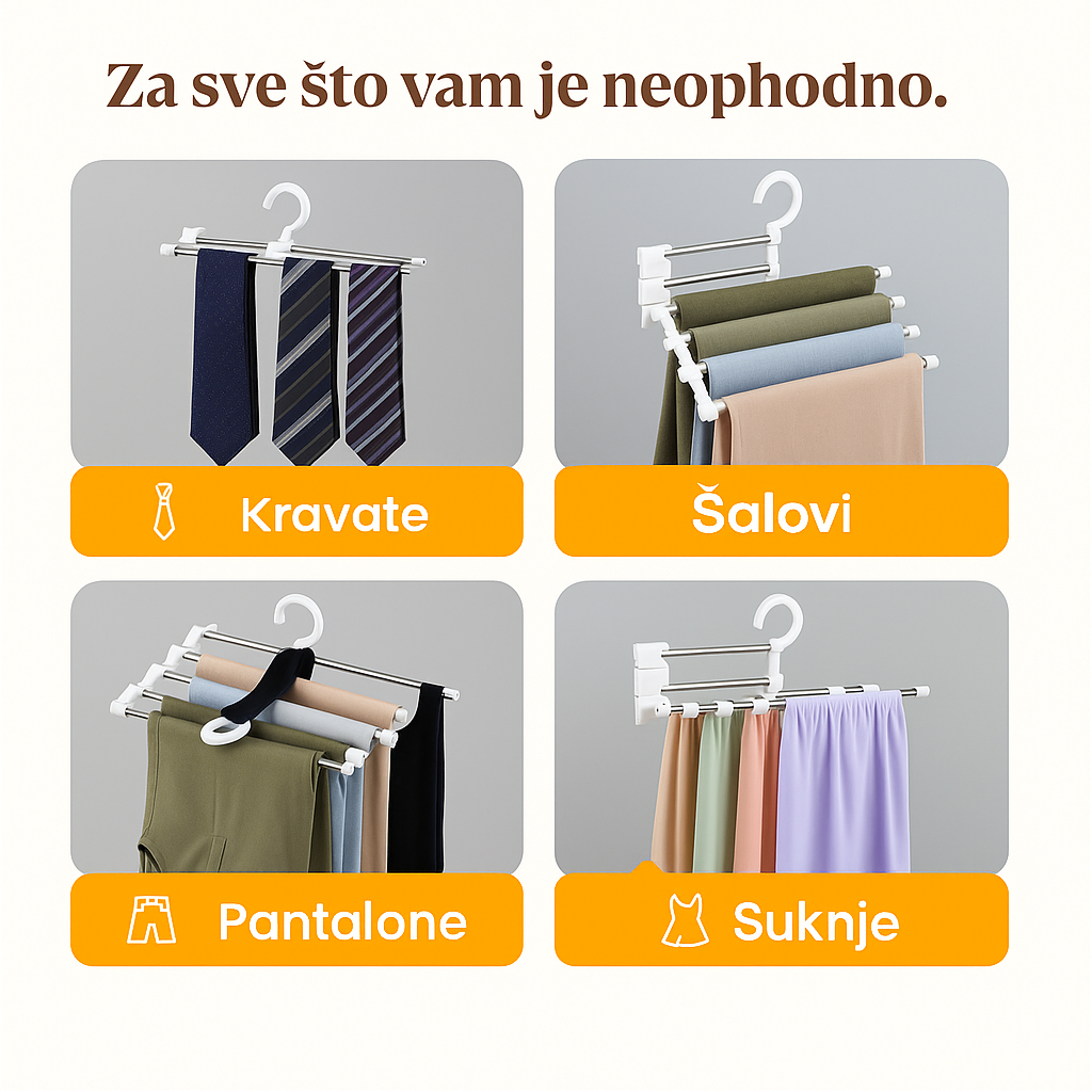 Višeslojni Organizator Za Ormar