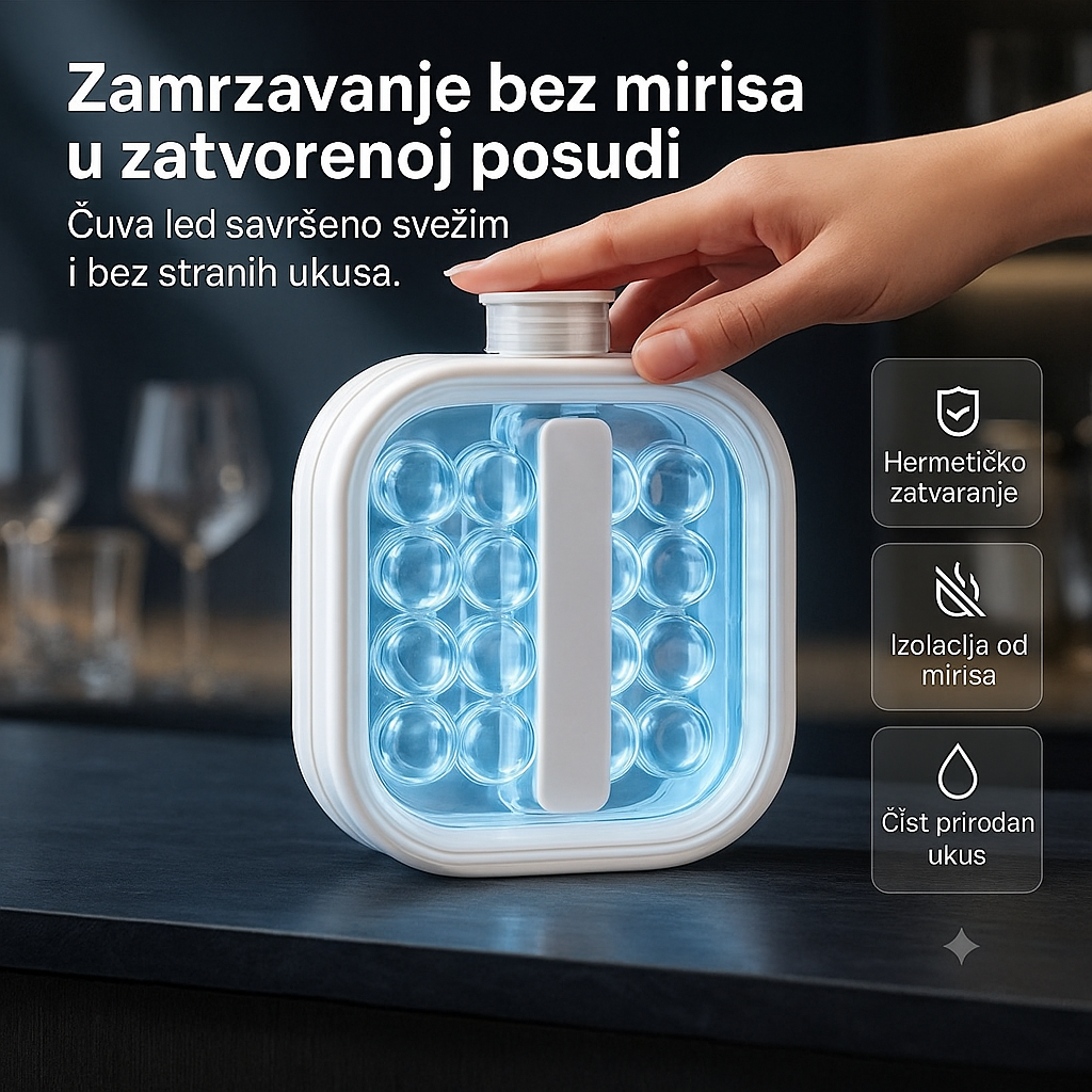 2 u 1 Boca Sa Kalupom Za Ledene Kuglice