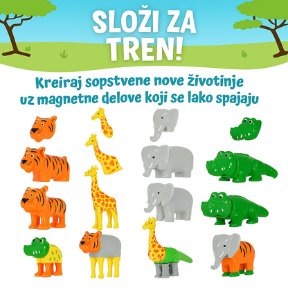 Magnetni Set Životinja Za Decu